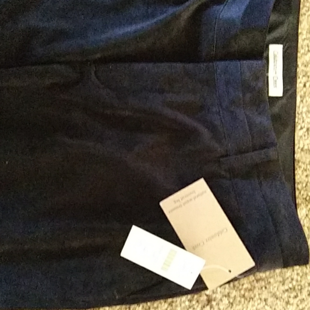 Blk whisper courdery trouser